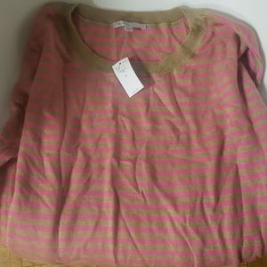 Women's striped sweater